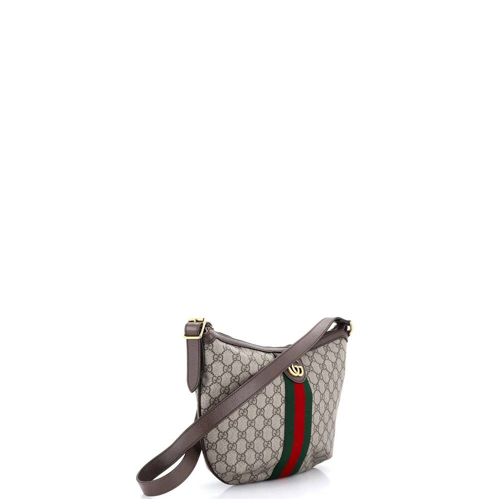 Gucci Ophidia Half Moon Hobo Gg Coated #250926G12B - Picture 2 of 8